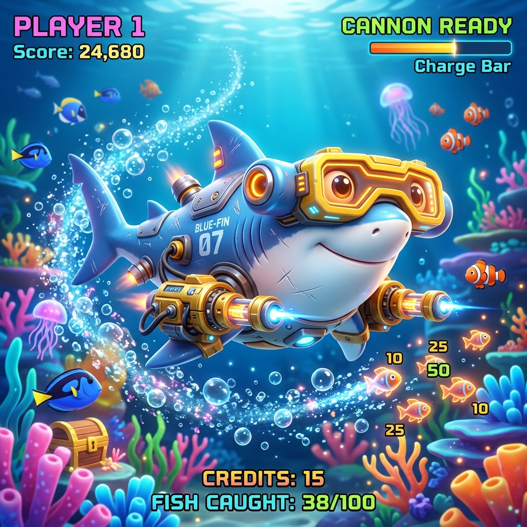 YellowBat Fishing Fishing Game on 666C